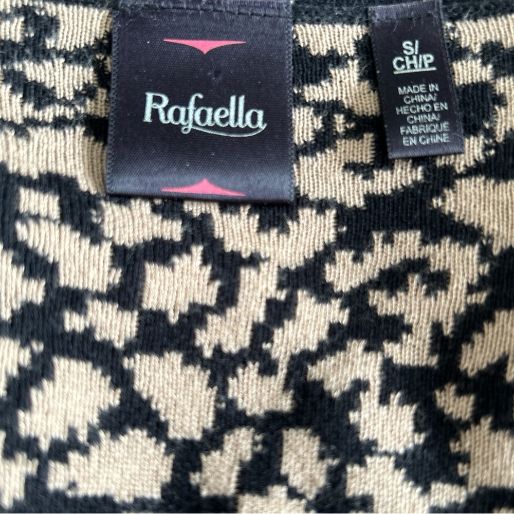 Rafaella Cheetah Print Cardigan with Black Trim - Picture 5 of 5